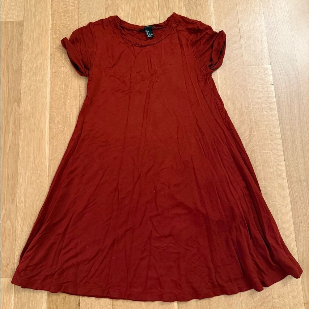 Forever 21 Red A-Line Mini Dress